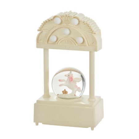 Night -night musical "Snow Shar" 5XLED from batteries 3AAA beige 6.5x11x21cm Risalux-5