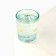 Gel candle in a glass with a decor inside "Flower" 5 x 5 x 6 cm
