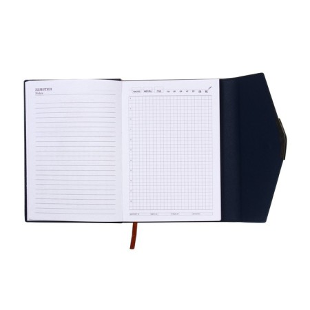 The diary is low, PVC cover, A5 format, 140 sheets in a cage, mix-6