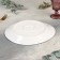 Porcelain plate Bolla Bianca, 30 × 28 cm, h = 3 cm
