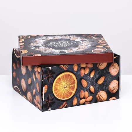 Folding box "Christmas mood", 31.2 x 25.6 x 16.1 cm-3