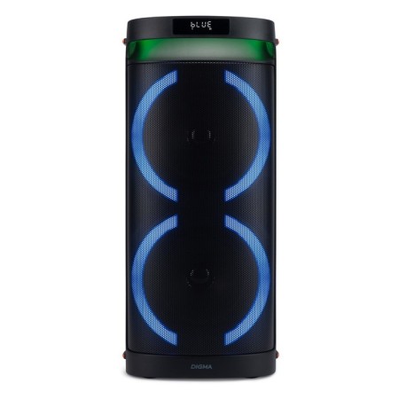 DIGMA D-MC1750 Black 60W FM USB BT Micro SD-2