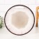 Dressing and serving round kitchen "Coconut in context", 25.5 cm