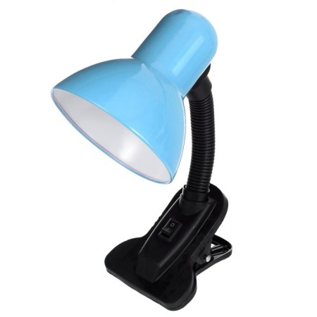 Table lamp E27, with off. On the clamp (220V) blue (108V) Risalux-7