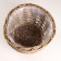 A set of 3pcs wicker pots, d35xh21cm, gray, rattan