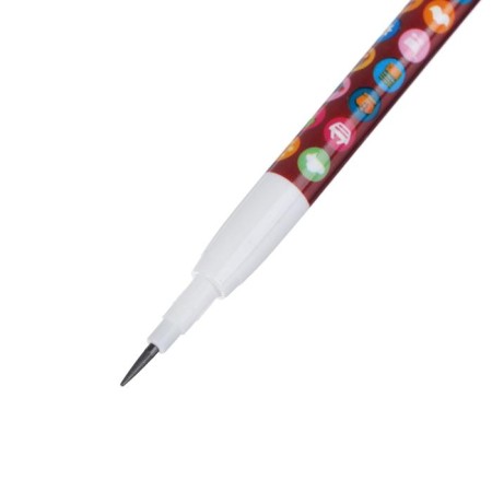 Chernographic sectional pencil with a magnifier, MIX case-3