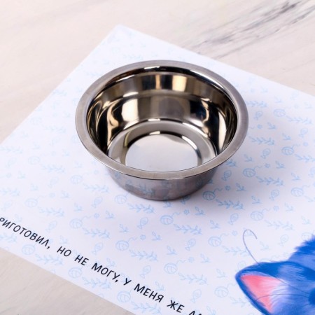 Rug for a bowl "I have paws" 43x28 ​​cm-3