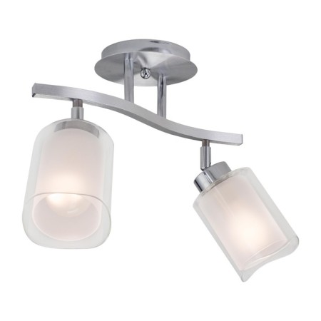 Lamp "Bergen", 2x75W E27, chrome 40x18x23.5 cm