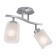 Lamp "Bergen", 2x75W E27, chrome 40x18x23.5 cm