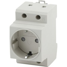 Roset on Din Rayka era Pro MRD10-16-E 16A with grounding