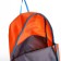 Tourist backpack 25l, folding, waterproof, 4 pockets on a zipper, orange color