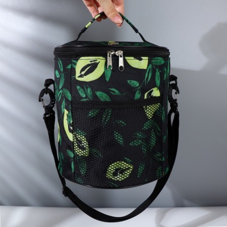 Folloer Bag "Greens", 2 adhesions, D = 21 × 23 cm, colorful color-6