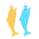 Dolphins that are ill -drowning soap bubbles, a set of 2 pcs., Mix