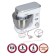 Mixer Pioneer MX326, Planetary, 550 W, 6 speeds, 4 l, white
