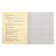 Substantial note Calligrata "Metal", 48 sheets in the line of Russian, with reference material, covered cardboard, block No. 2, whiteness 75% (gray sheets)
