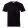 Male T -shirt, size 44, black color