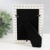 Photo frame metal, glass 10x15 cm "Round Rhiners" 14x19 cm