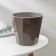 Kashpo for flowers with an insert "Palermo", 1.8 liters, brown color