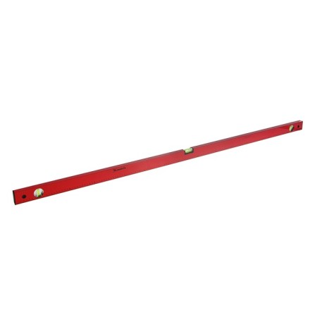 Matrix level, 150 cm, aluminum, 3 eyes, red, ruler