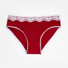 Cowards women's slips, burgundy color, size 44-46