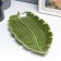 Decorative ceramics plate "Palm sheet 3.2x16x29 cm