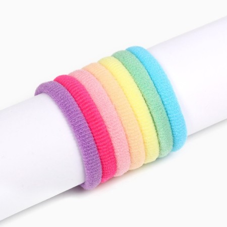 A set of hair rubber bands in a bank, 100 pieces, 1.5 cm, gravity farz-4
