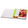 A book for recording culinary recipes, A5, 80 sheets on the crest "Bright recipes", 5 color separators, solid cover