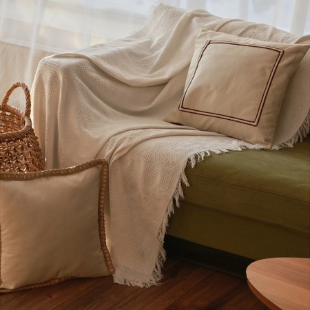 Sl-Home pillow Case SoftLlases 43*43 cm, 100% cotton-1