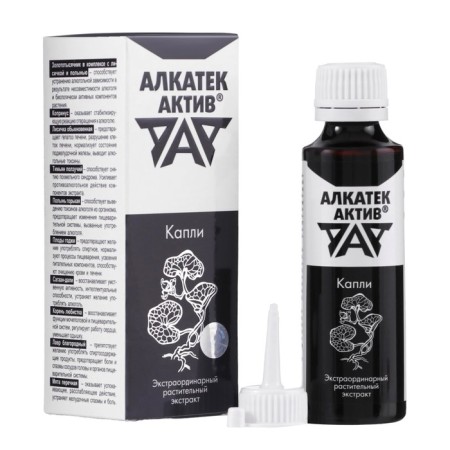 Natural drops "Alkathektat" on alcohol dependence, 50 ml-5