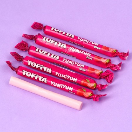 Chewing sweets "Best gift", taste: strawberries, 50 g.-1