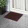 Coating carpet carpet "grass", 45 × 60 cm, color dark chocolate