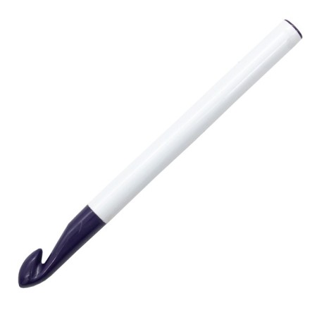 Knitting hook, plastic, 12 mmx17 cm,-1