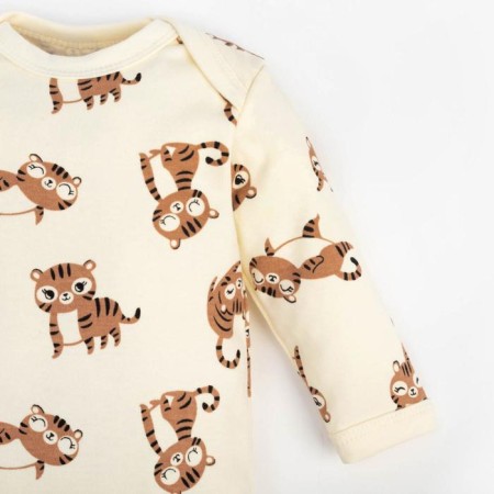 Body with DL. Sleeve crumb I am "tiger", height 62-68 cm, beige-2