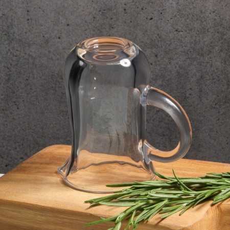 Saucer, glass, d = 6.5 cm, h = 9.5 cm, 130 ml-3