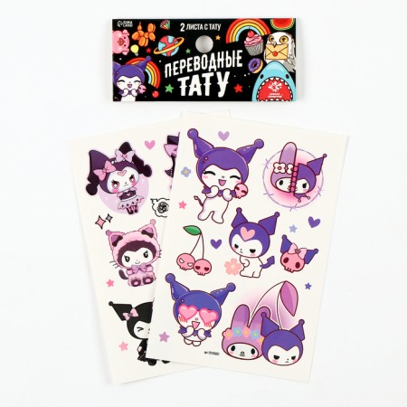 Translated tattoos "Evil Rabbit", 2 sheets