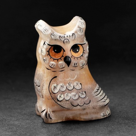 Souvenir "Filin Fille", 6 x 4 x 7 cm, selenite