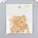 Buttons wood for creativity 4 punctures "Circle stitches" set 40 pcs 1.2x1.2x0.3 cm