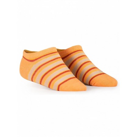Socks for girls, size 16-18, orange color, amber-4