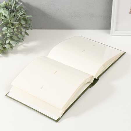 Photo album Deluxe for 200 photos 10x15 cm "Green Canvas"-2