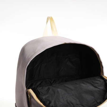 Youth backpack from lightning textiles, 2 pockets, gray color-5