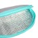 Thermos for a bottle m & b on a zipper color is gray/turquoise