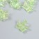Busina Plastic for creativity "Crown" transparent green 1.5x2.9x2.5 cm
