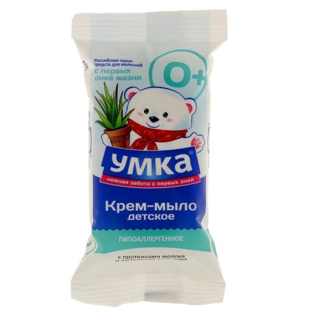 Cream-soap cream with milk proteins and aloe vera Extracrum Extract 80 grams