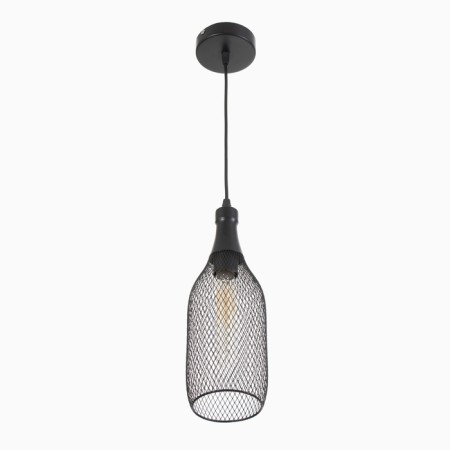 Chandelier "glass" 1x60W E27 black