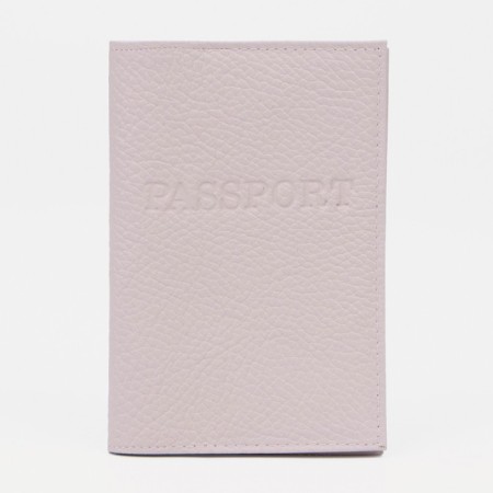 Cover for passport, cream color