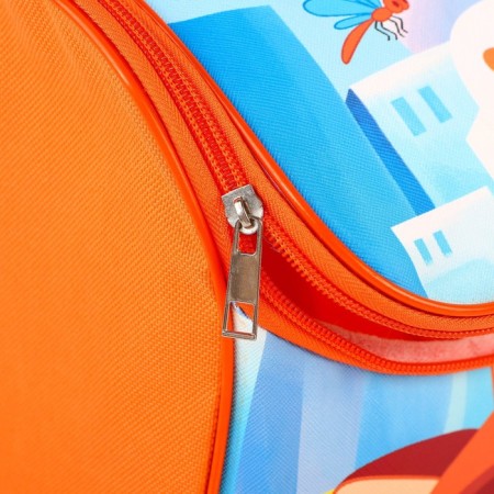 Children's backpack on a zipper from above, textiles, 20 cm x 11 cm x 26 cm "Kitten named Gav", Soyuzmultfilm-4