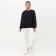 Female sweatshirt Minaku: Casual Collection Black color, size 50-52