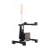 Diva My pleasure sex machine, 2 nozzles, metal, black color, 33 cm