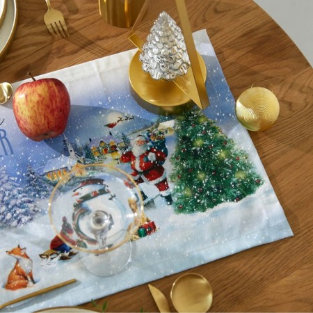 Ethel Rozhdestvensky evening path 30x70 cm, 100% cotton, sarzha 190 g/m2-2