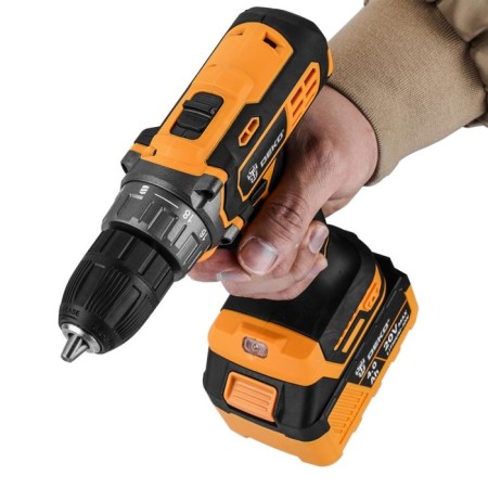 DEKO DKCD20 tool set, screwdriver and Ushm batteries, 20 V, 125 mm 2x4 ah-1